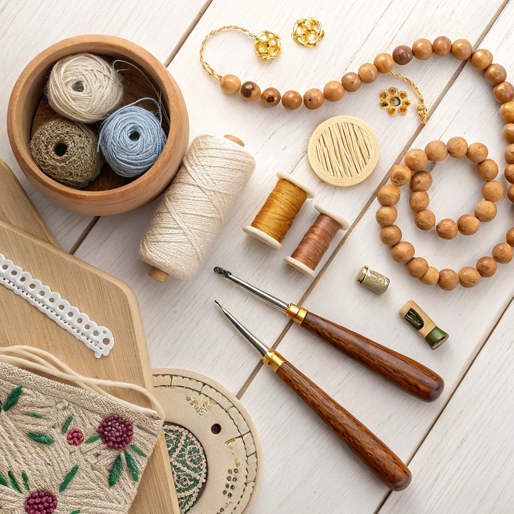 Selection of premium handicraft supplies