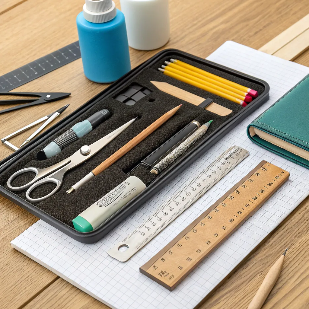 Set of crafting tools